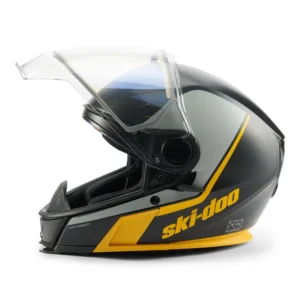 Ski-Doo Oxygen Heated Helmet with Electric Visor | DOT Approved | Anti-Fog